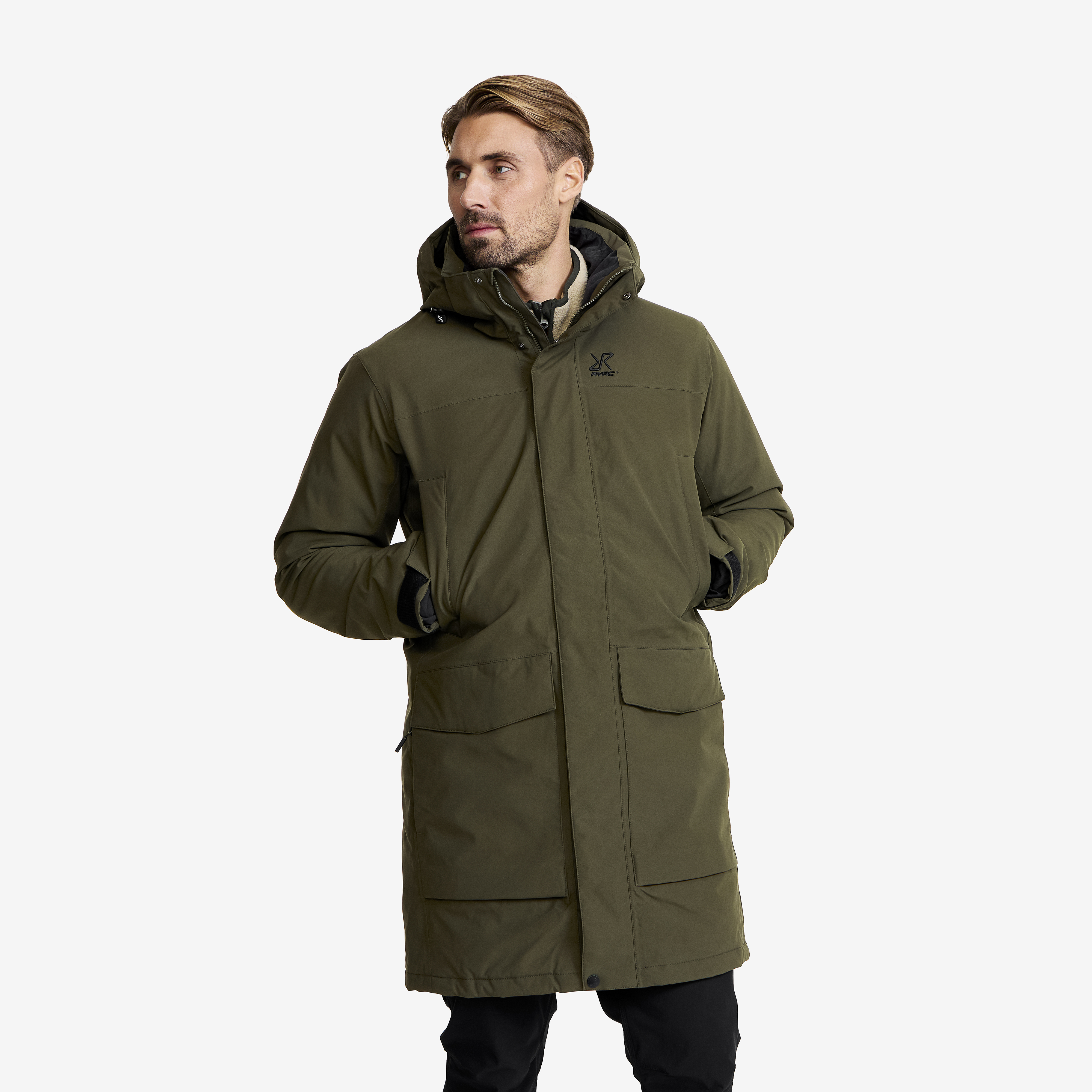 Rhyme 2L Insulated Parka Herr Forest Night, :XS