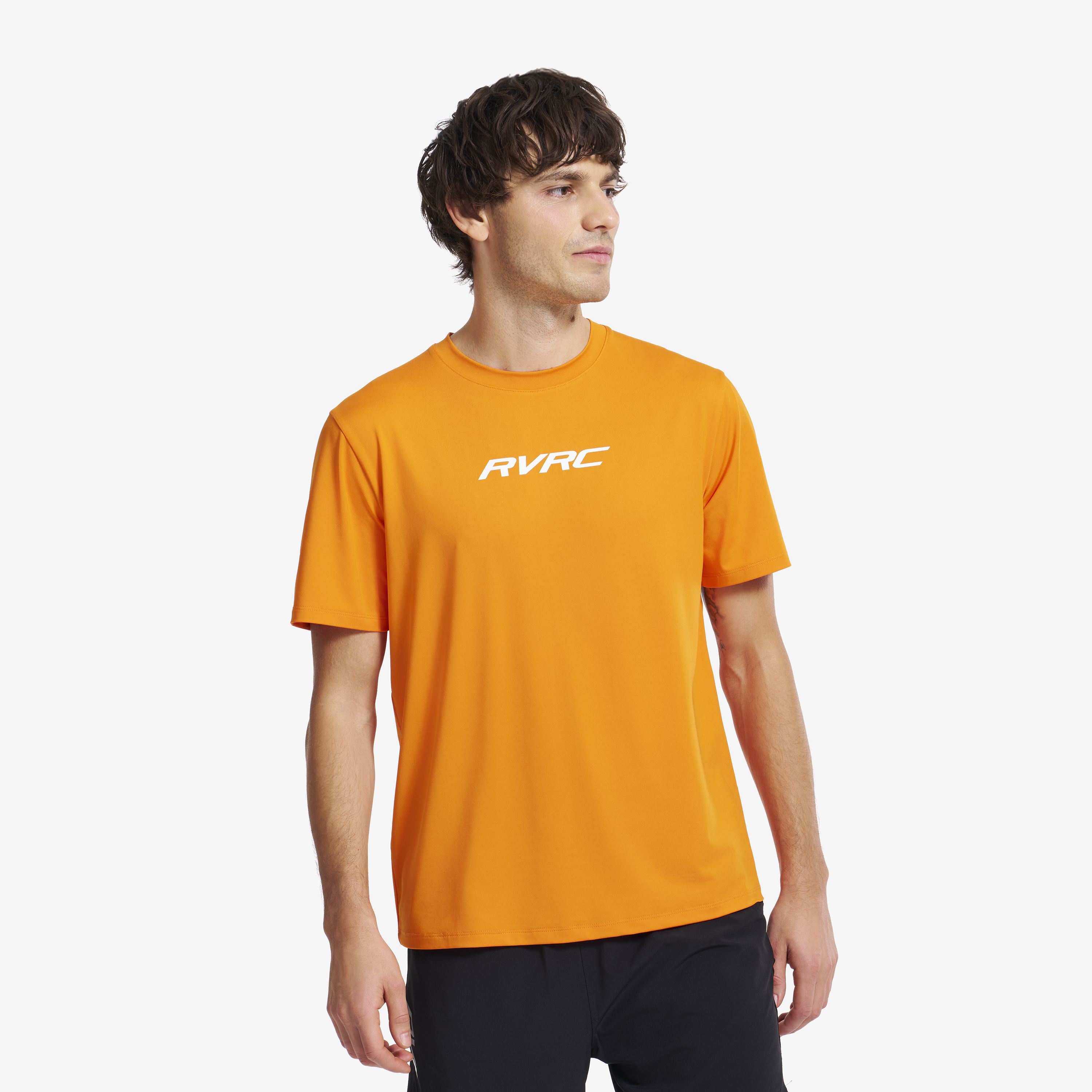Direction Active T-shirt Persimmon Orange Herre,