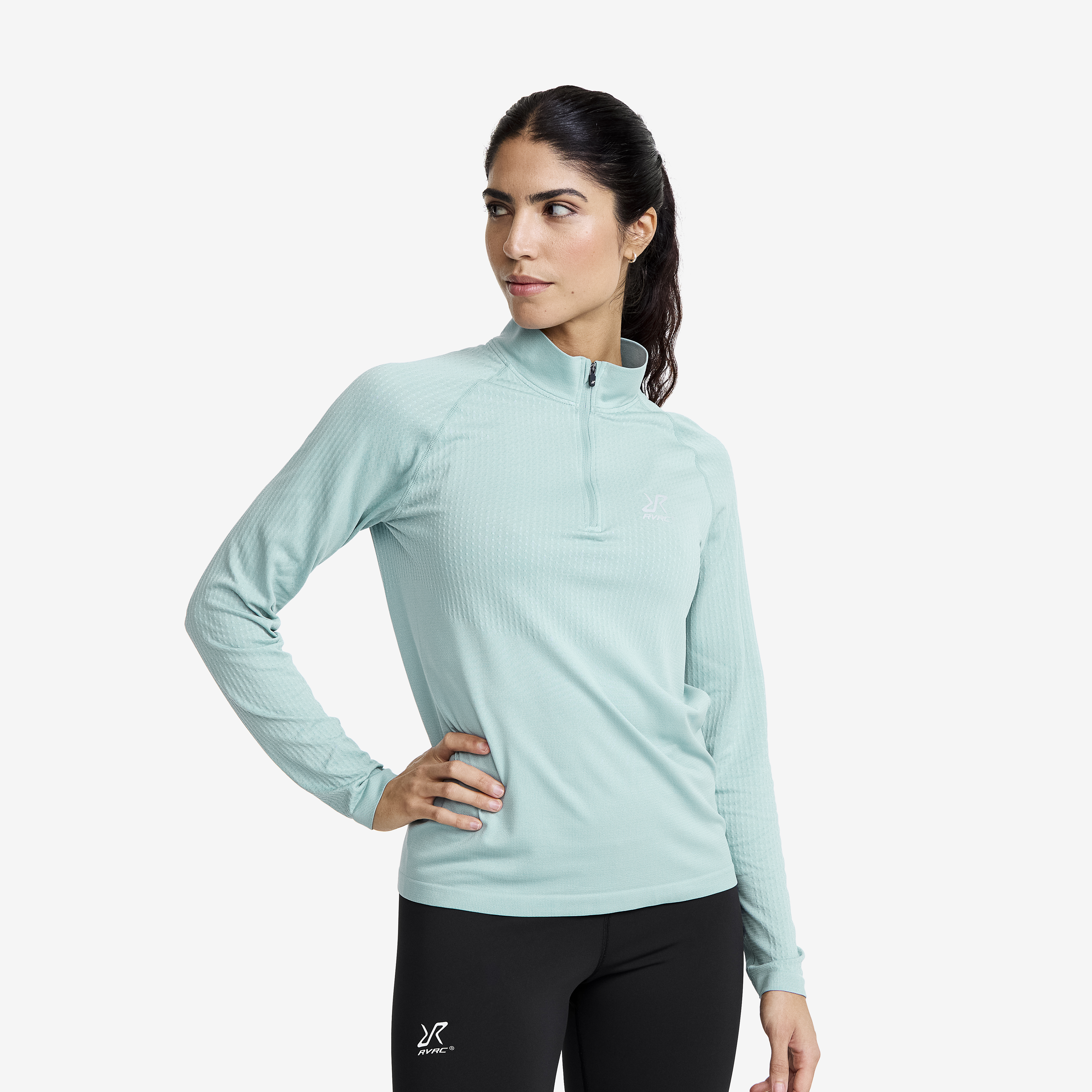 Focus Half-zip Seamless Top Arona Damen