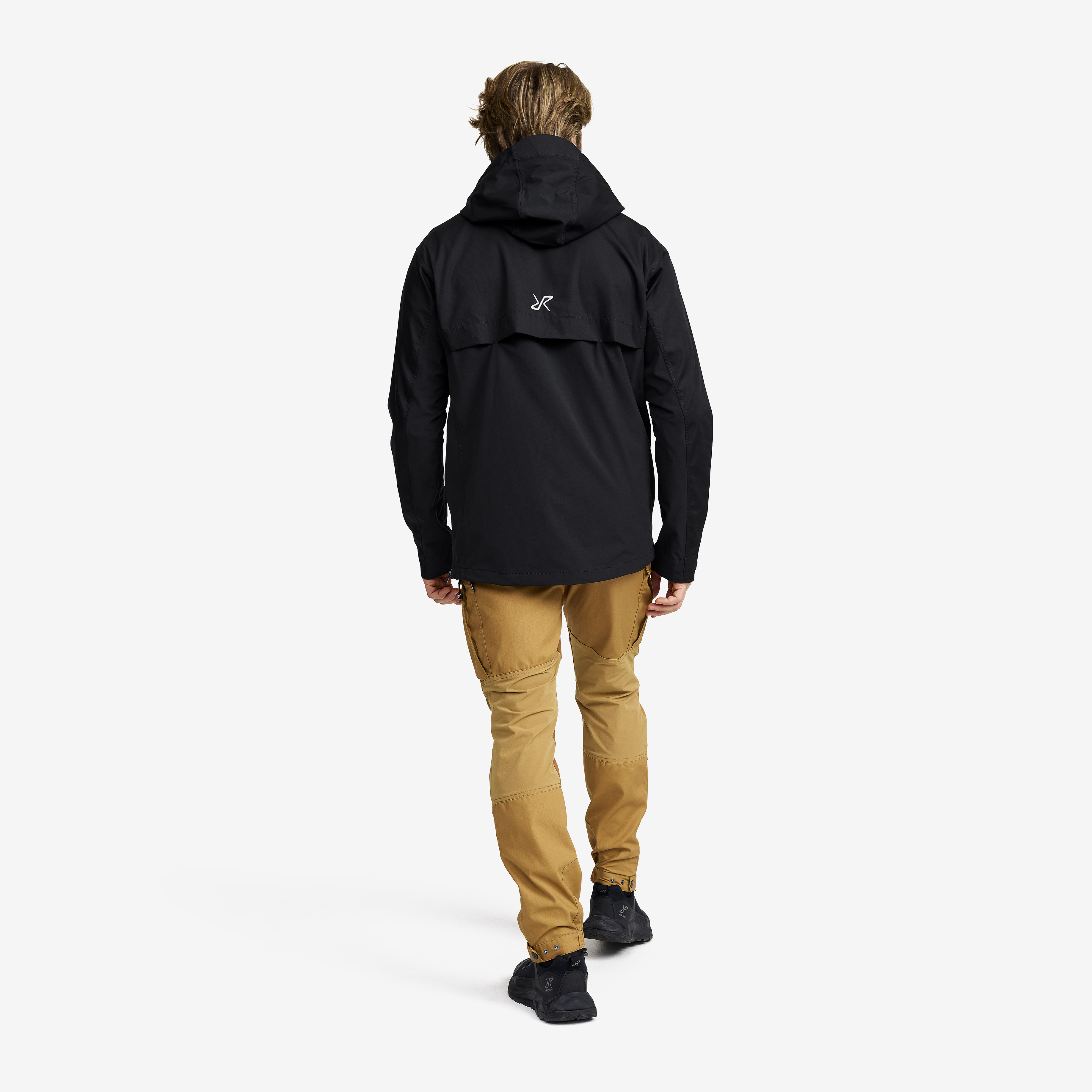 Rambler Lightweight Anorak Men Black | RevolutionRace