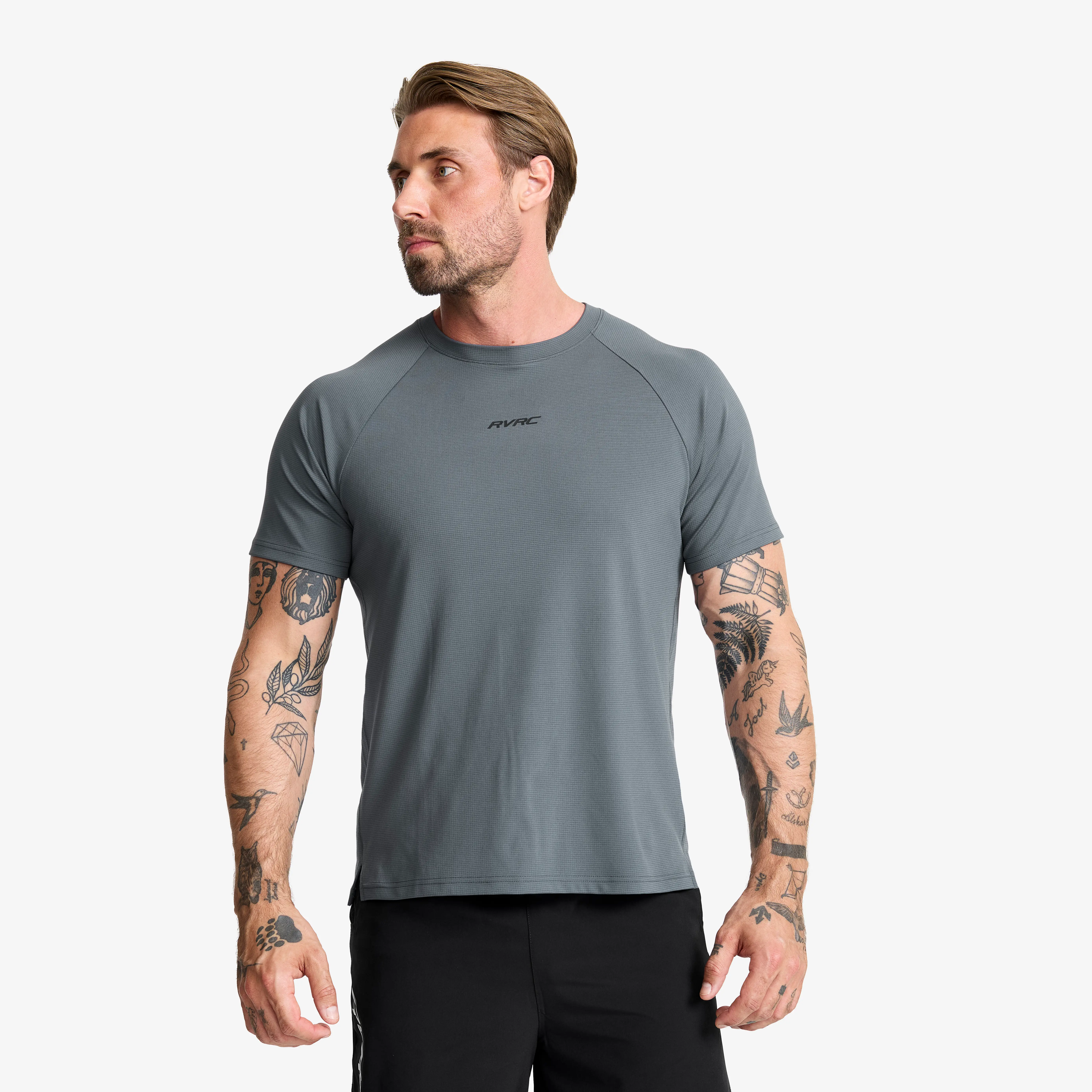 Pulse Active T-shirt Turbulence Blue Herre, 