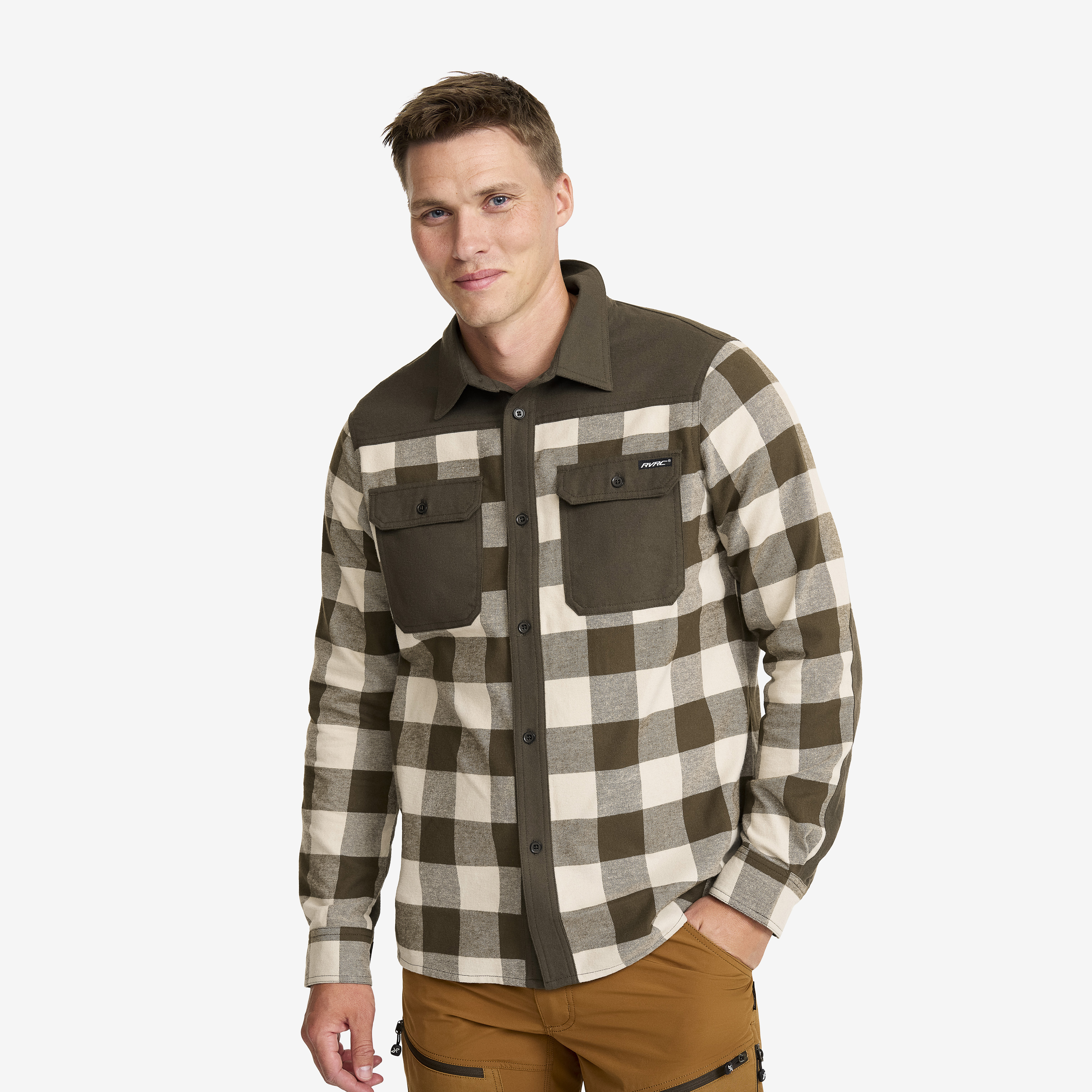 Campfire Shirt Mud/Peyote Herr,