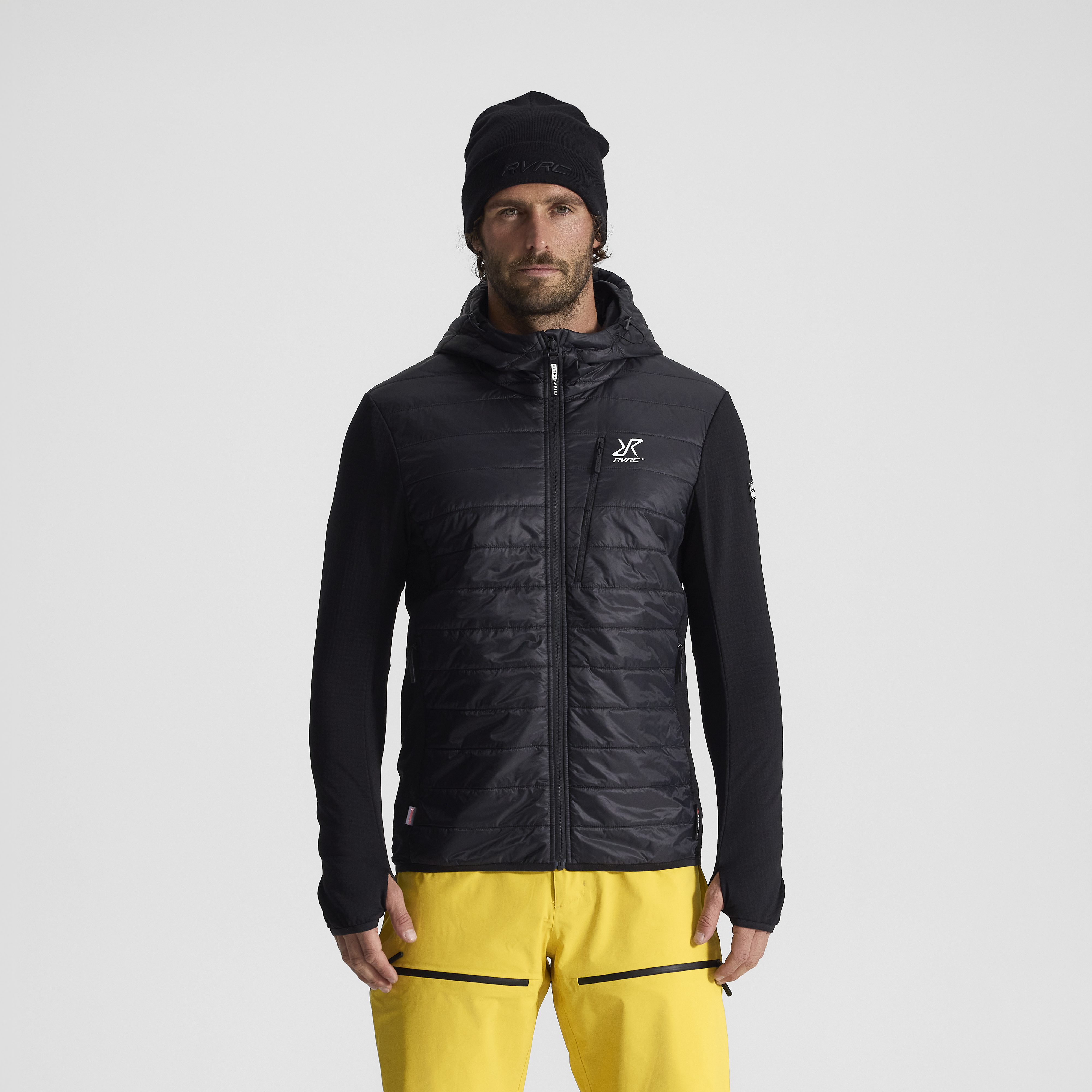 Ultra Hybrid Jacket Black Herre, 