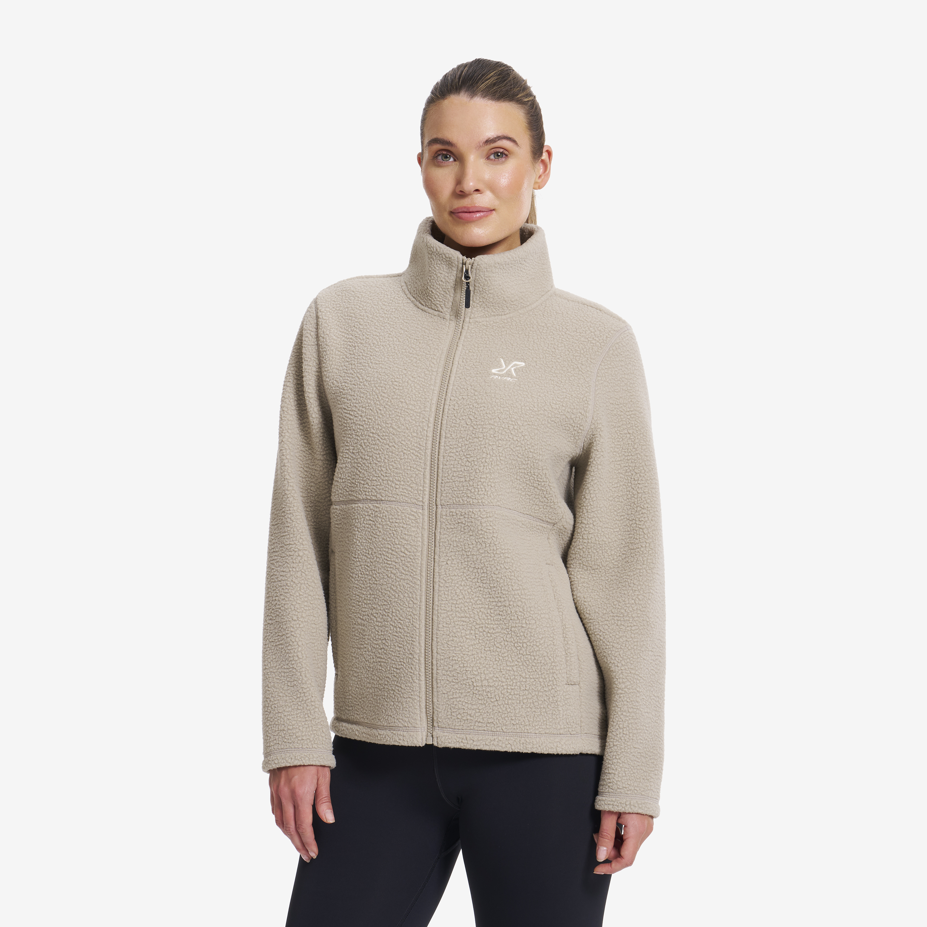Moss Pile Fleece Jacket Aluminium Dam, 
