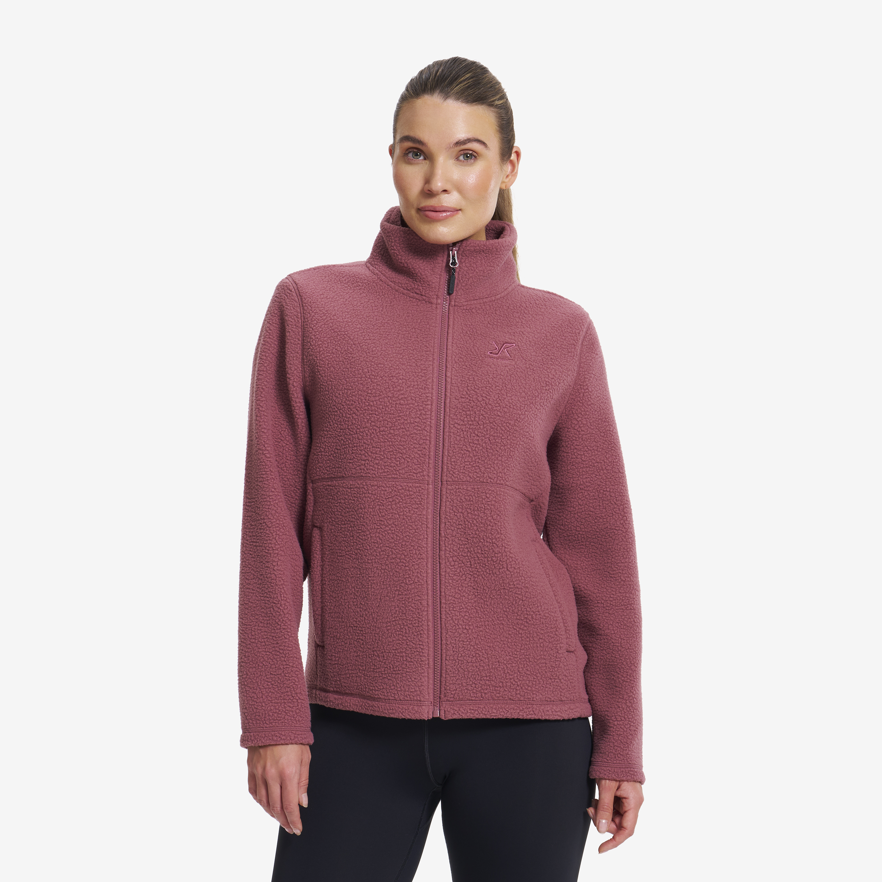 Moss Pile Fleece Jacket Vintage Rose Women,