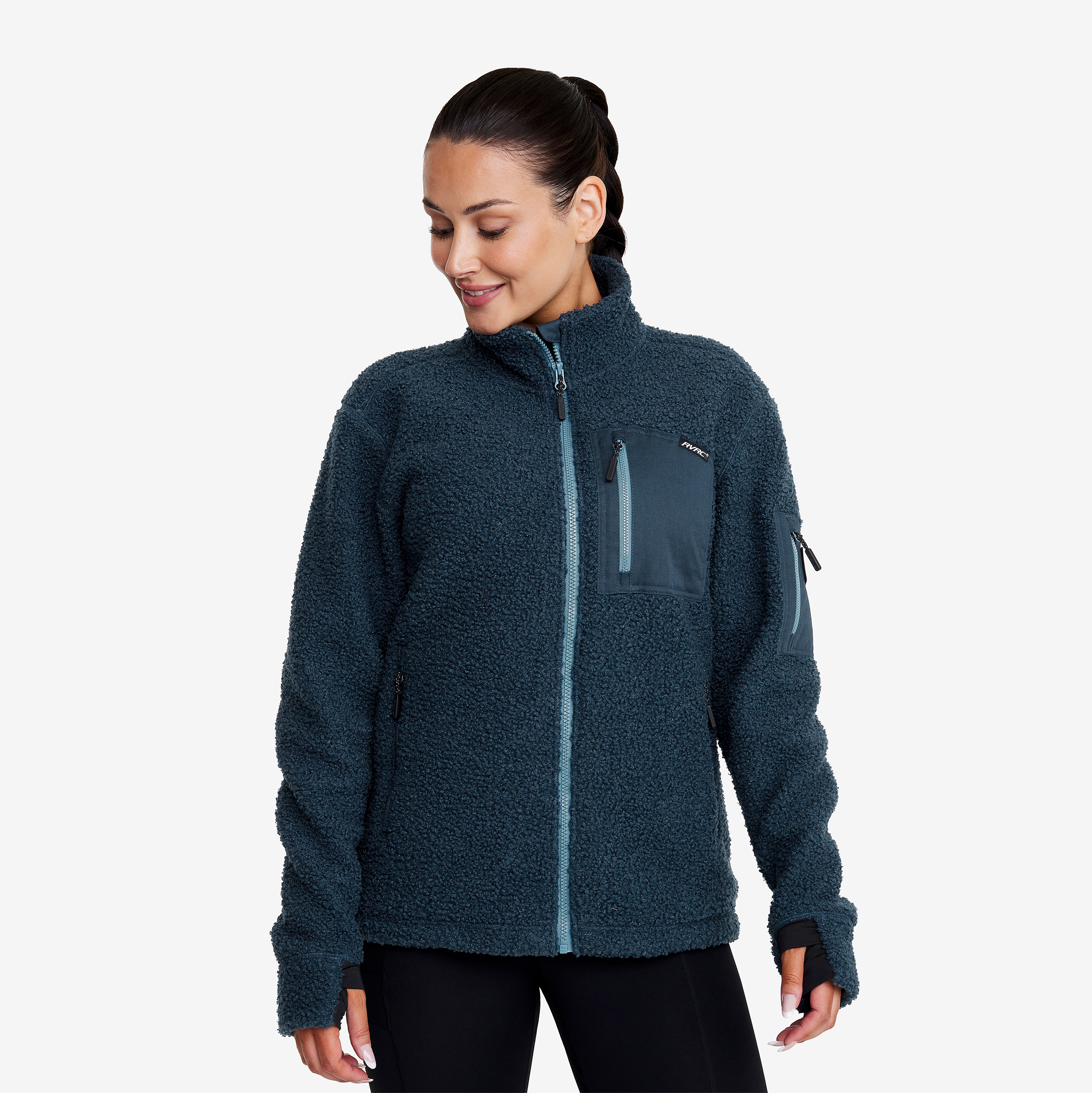 Bigfoot Pile Fleece W Moonlit Ocean Damen