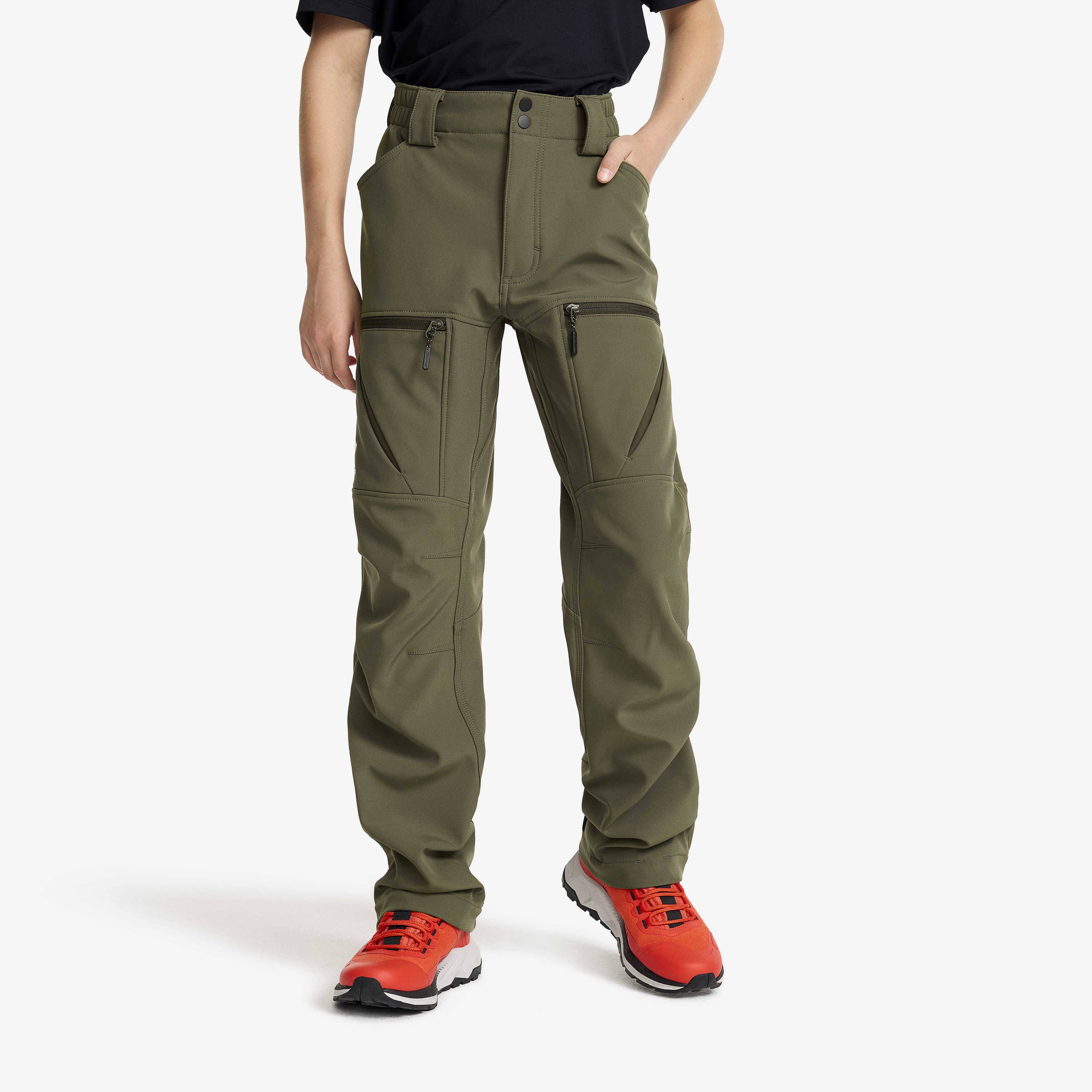 Hiball Softshell Trousers Grape Leaf Teens