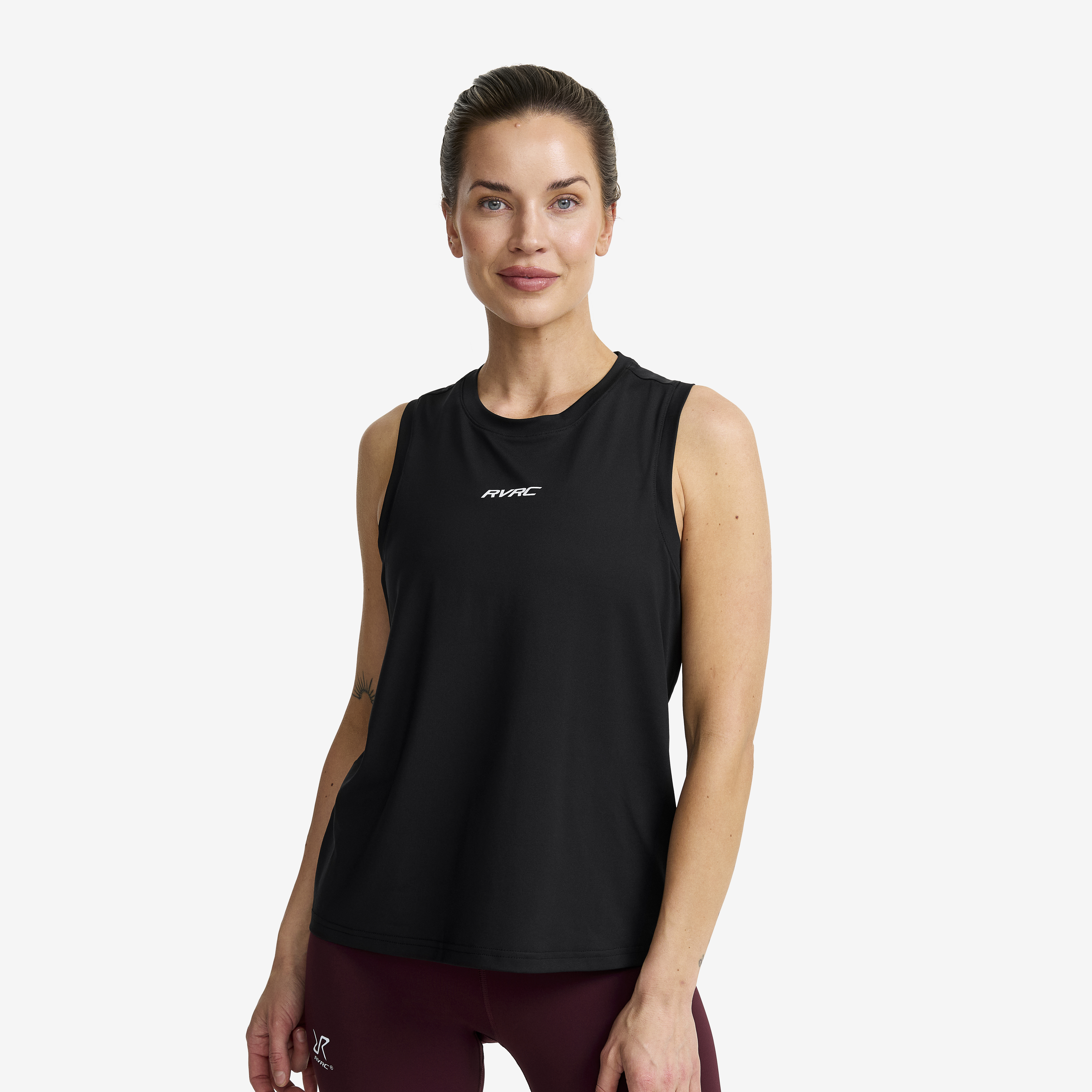 Direction Active Tank Top Black Damskie,