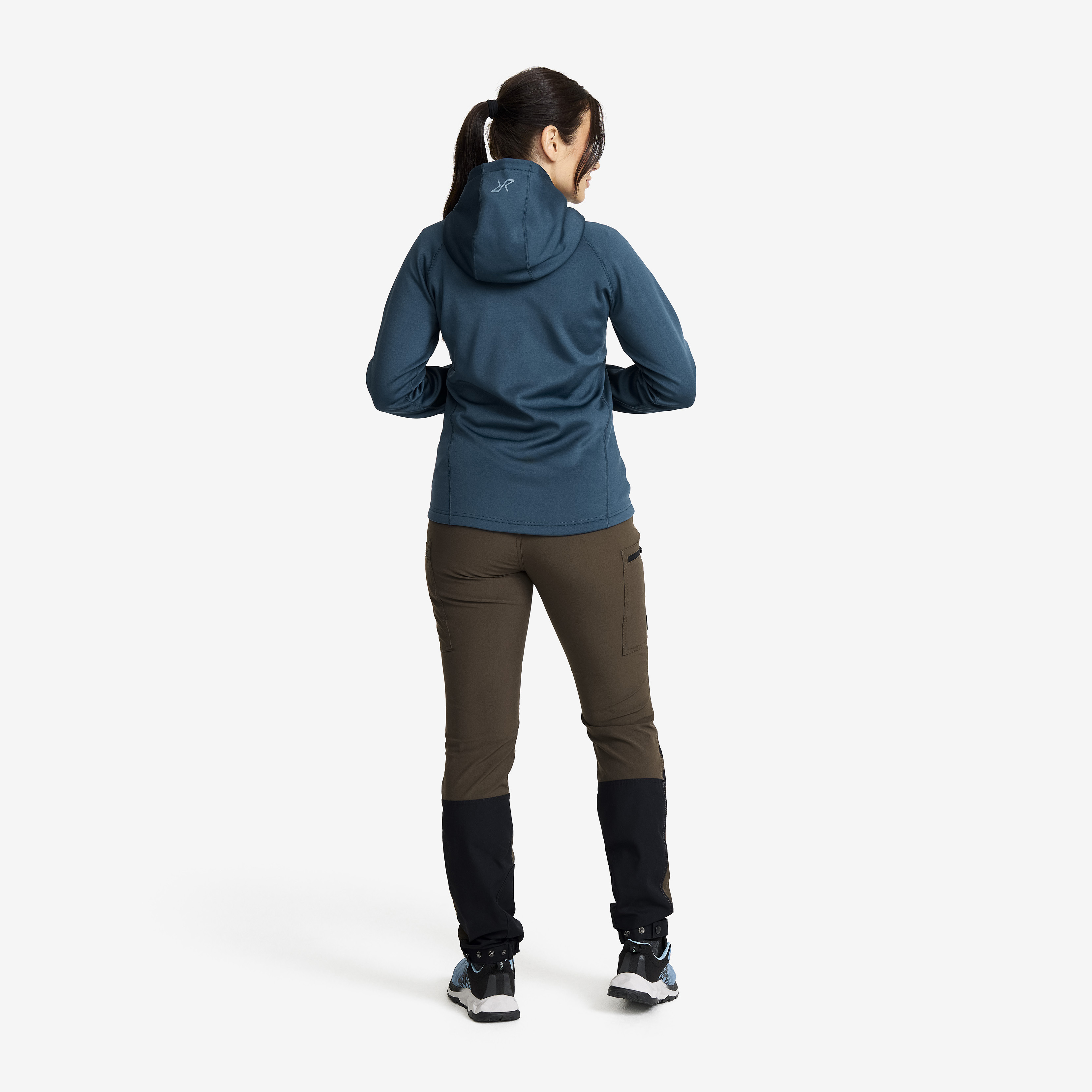 Evolution Stretch Fleece Hoodie Women Black
