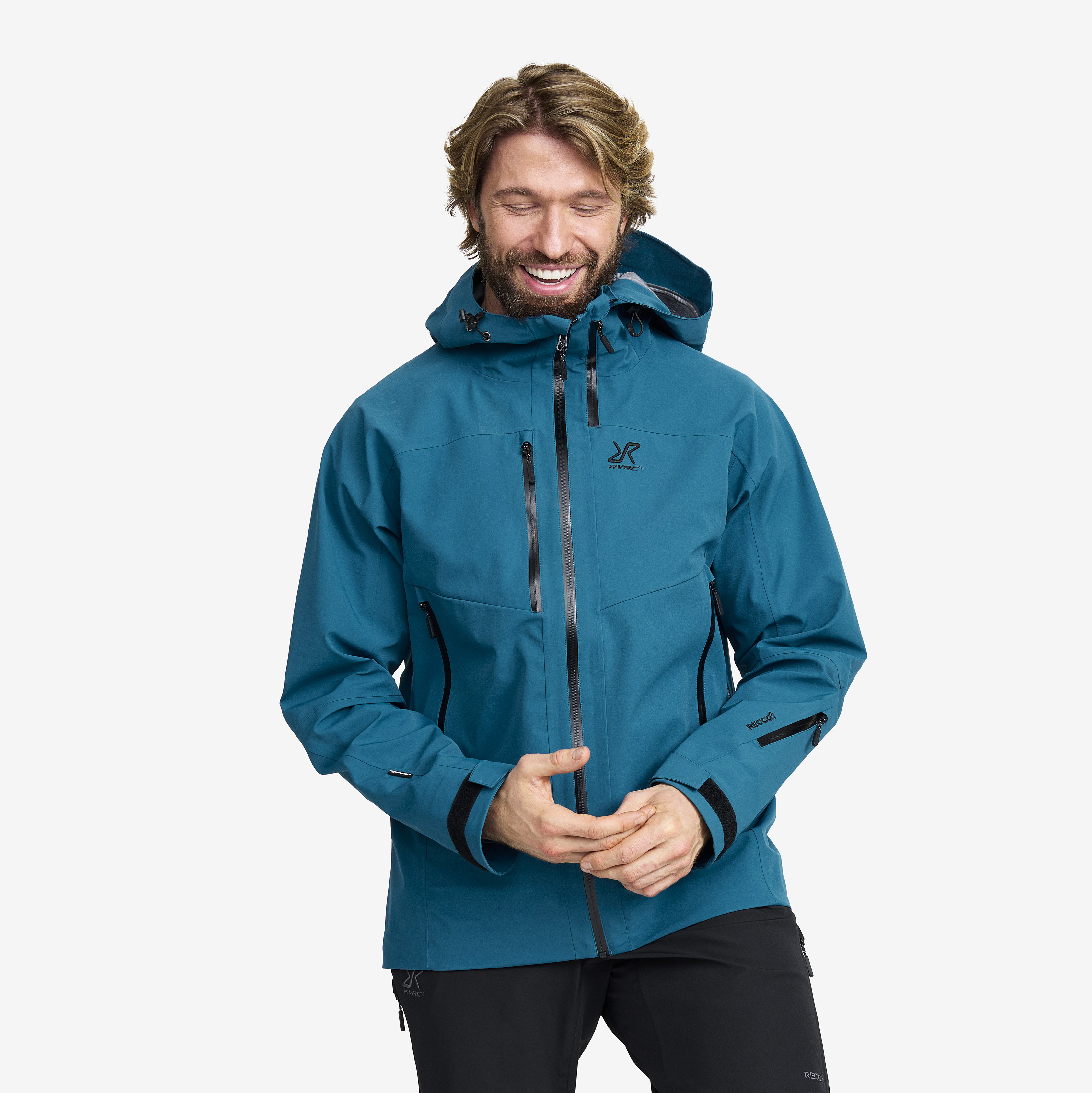 Cyclone 3L Shell Jacket Miehet Moroccan Blue Koko:L – Ulkoilutakki Kuoritakki & Tuulitakki