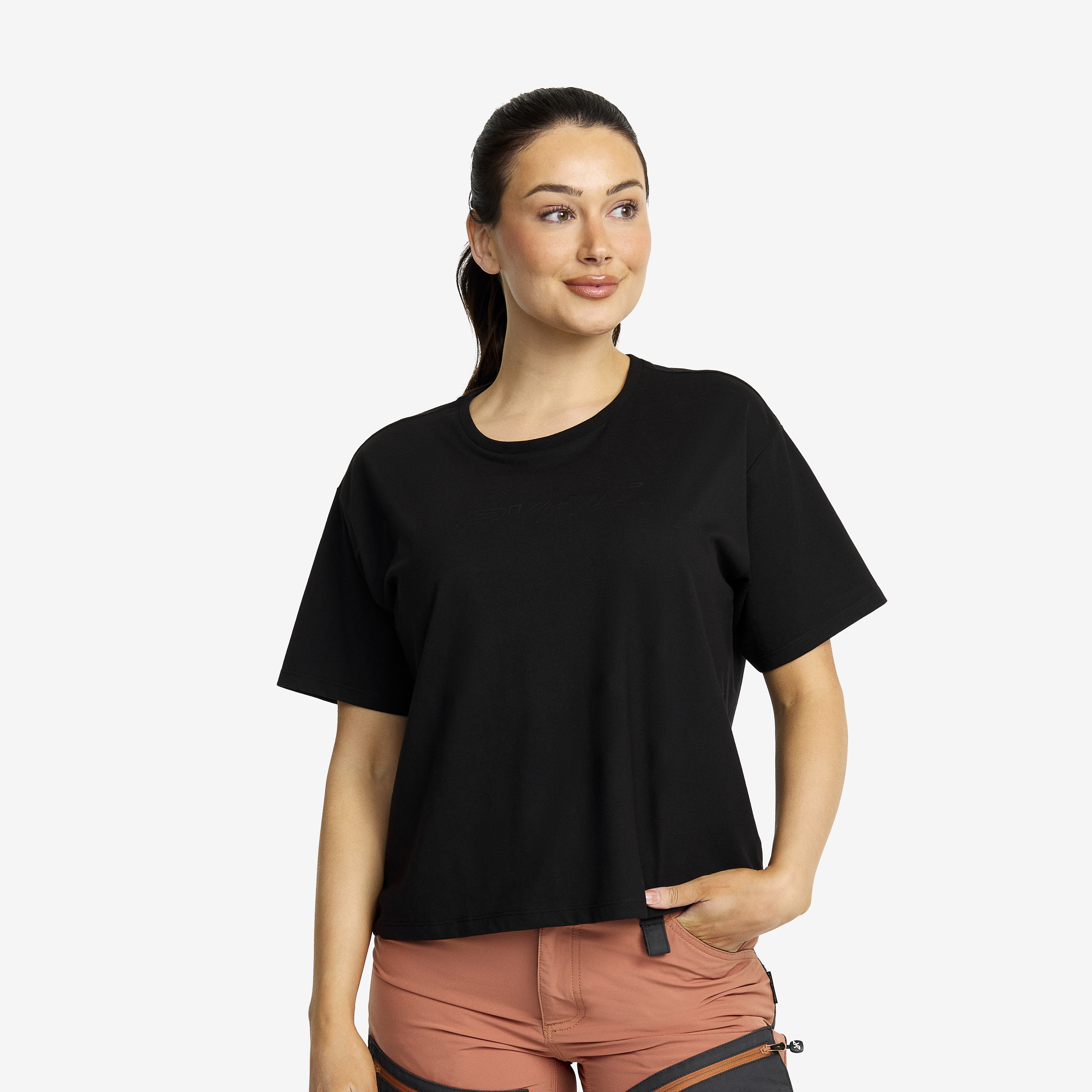 Camper Tee – Dam – Black Storlek:M – Dam > Tröjor > T-shirts
