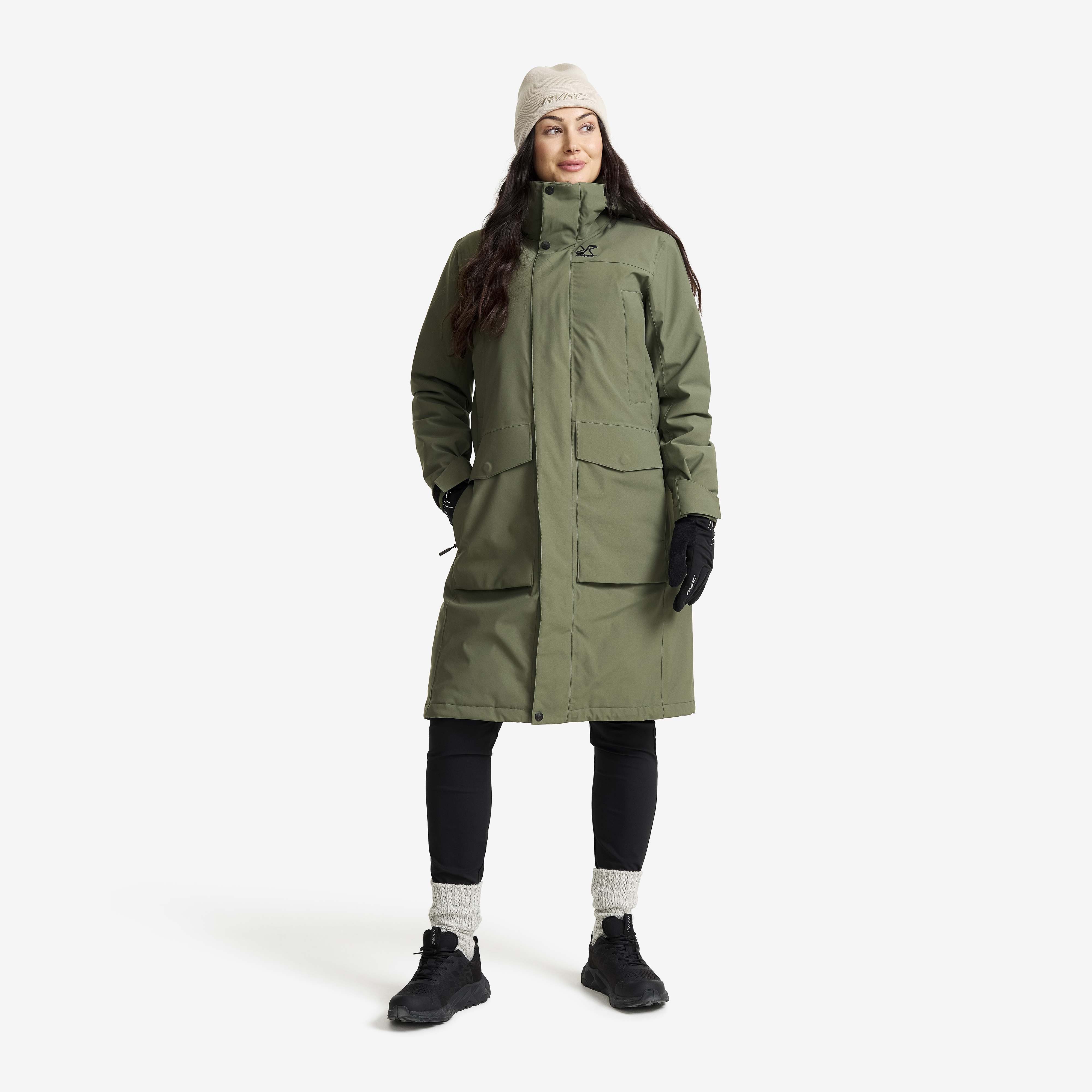 Rhyme 2L Insulated Parka Dame Thyme, Størrelse:2XL - Vinterjakker