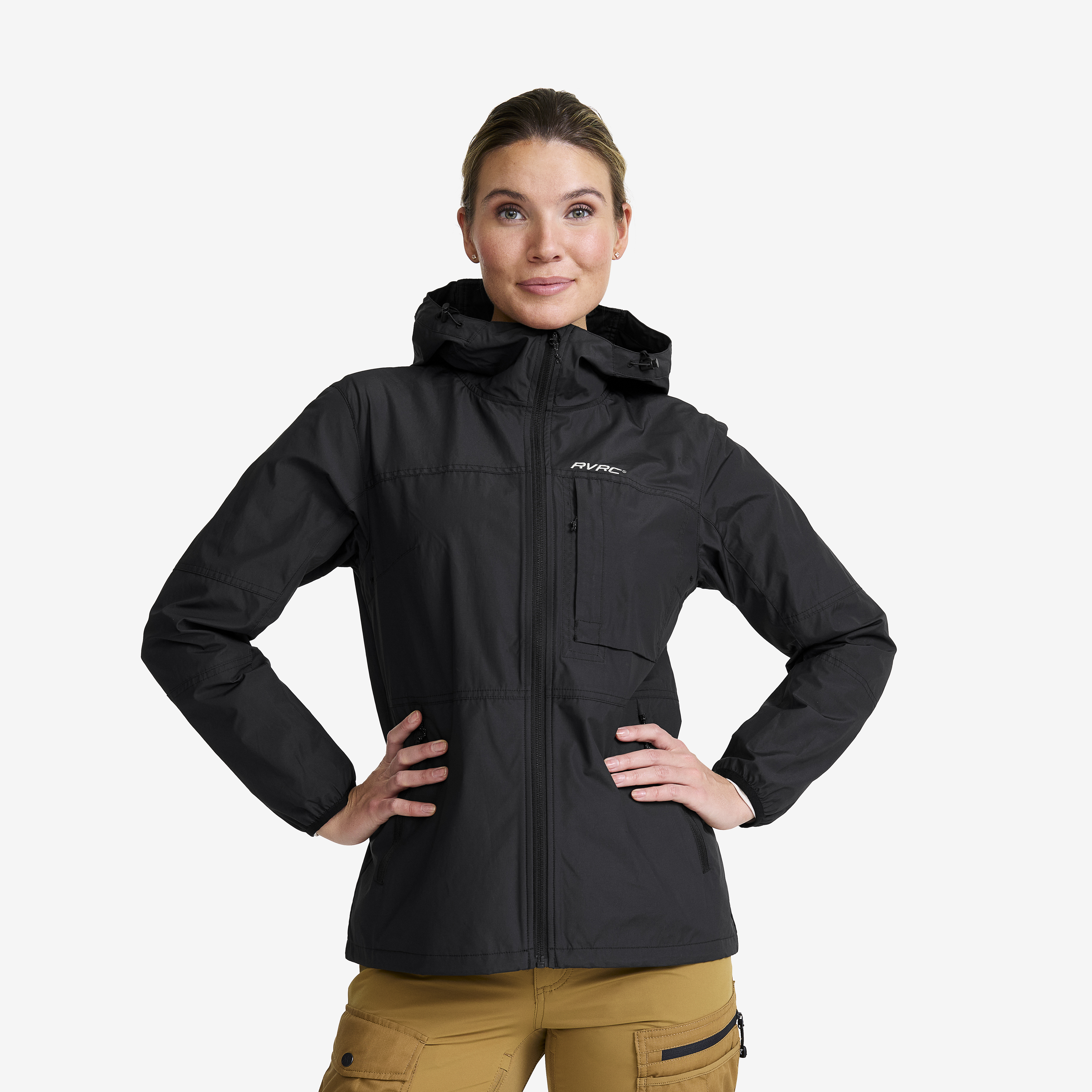 Orbit Wind Jacket Dam Black, :L