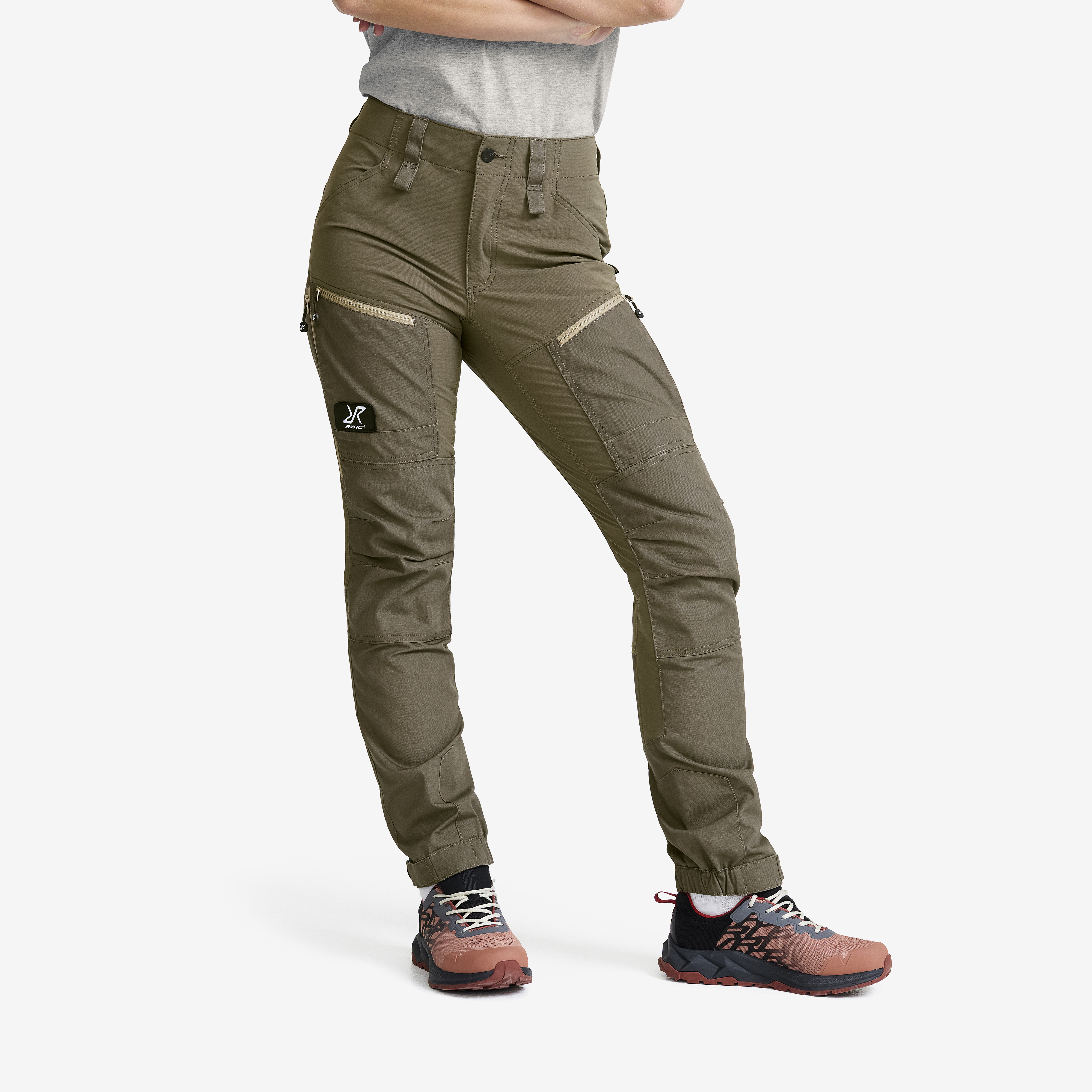 RVRC GP Pro Pants Light Moss Gray Dame