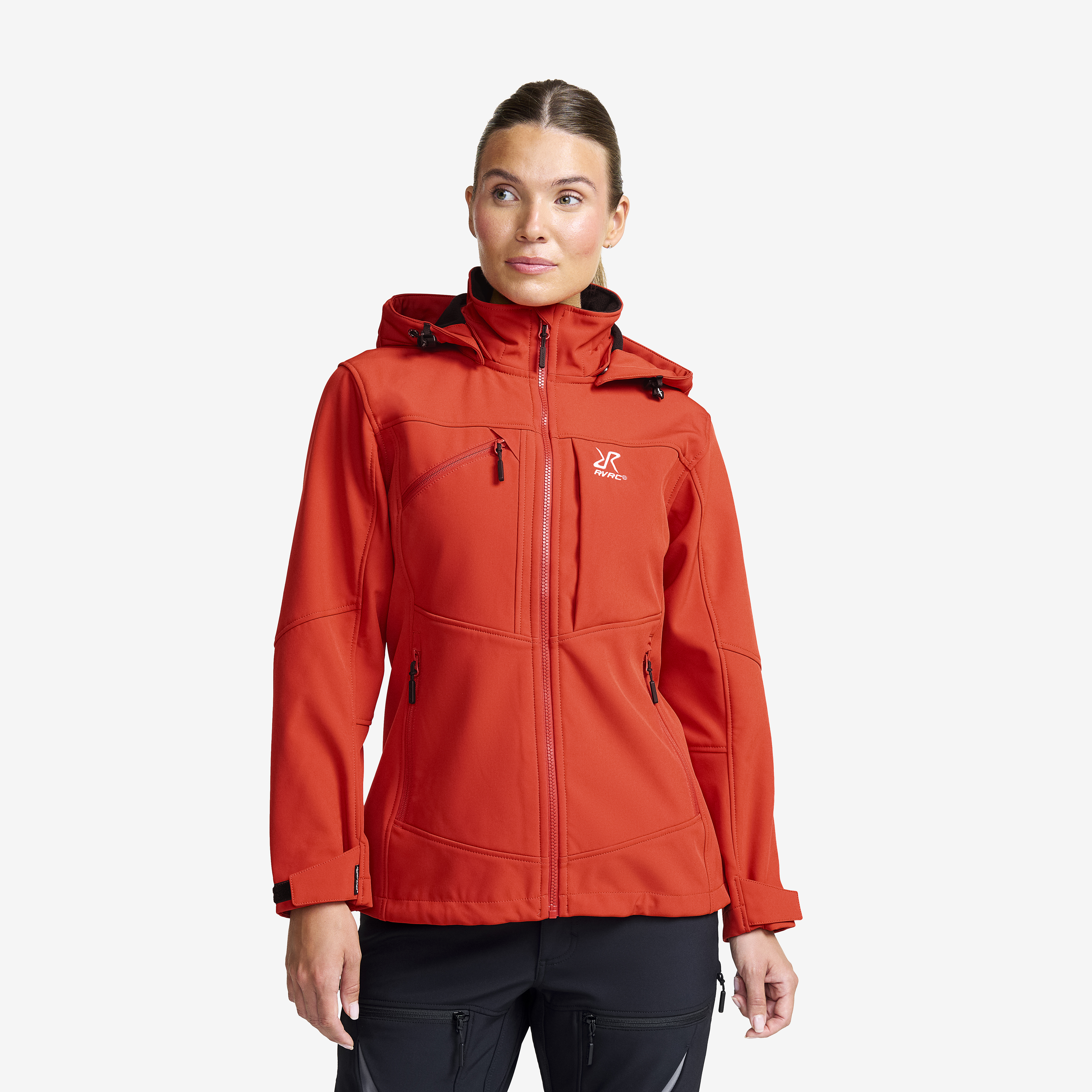 Hiball Softshell Jacket Dam Aurora Red, :2XL